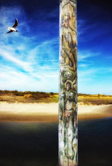 Blakeney Quay: mooring post