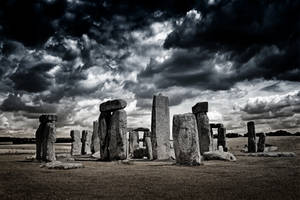 Stonehenge Monochrome