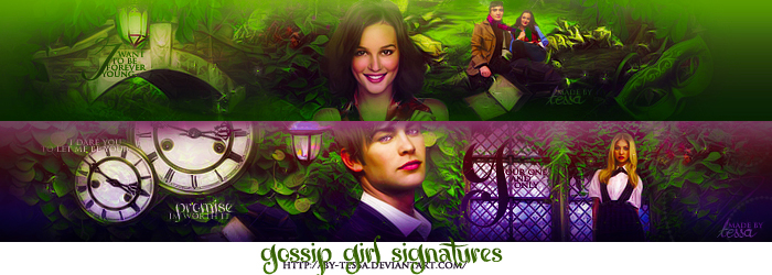 Gossip Girl banners