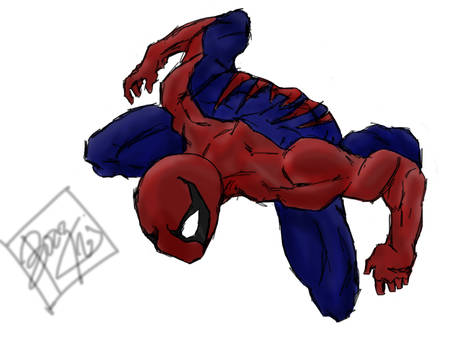 Spider pose