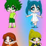 Rainbow Hope Precure civilian in Gacha Life 2