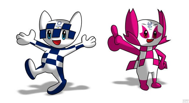 Miraitowa and Someity