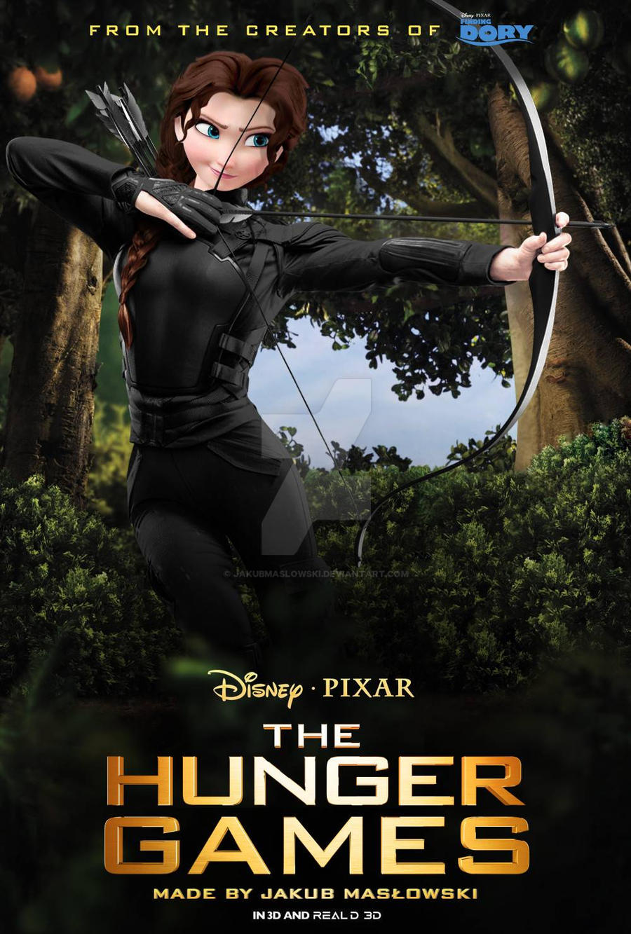 The Hunger Games version Disney Pixar by jakubmaslowski on DeviantArt