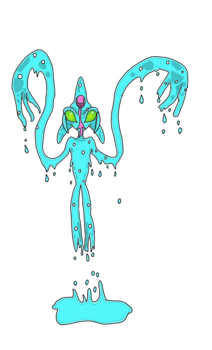 Chaos Drawing Digitized by WilyWyvern on DeviantArt