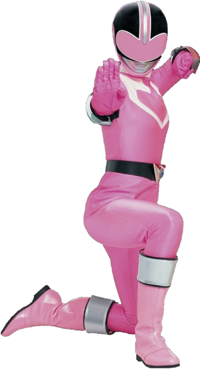 Timeranger TimePink (transparent) by screenbug on DeviantArt