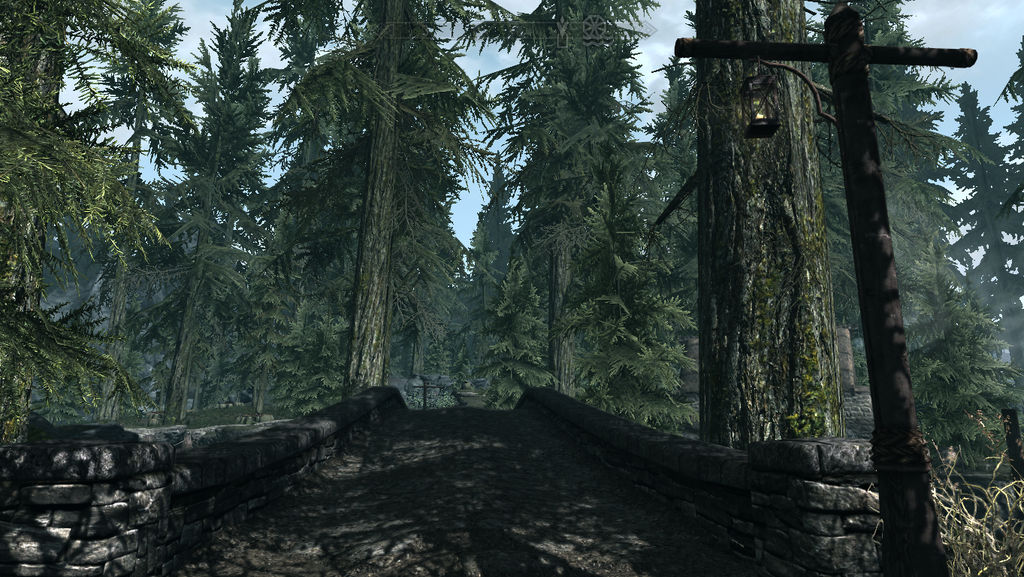 The vastness of Skyrim 30 Bridge by DreikDragon on DeviantArt