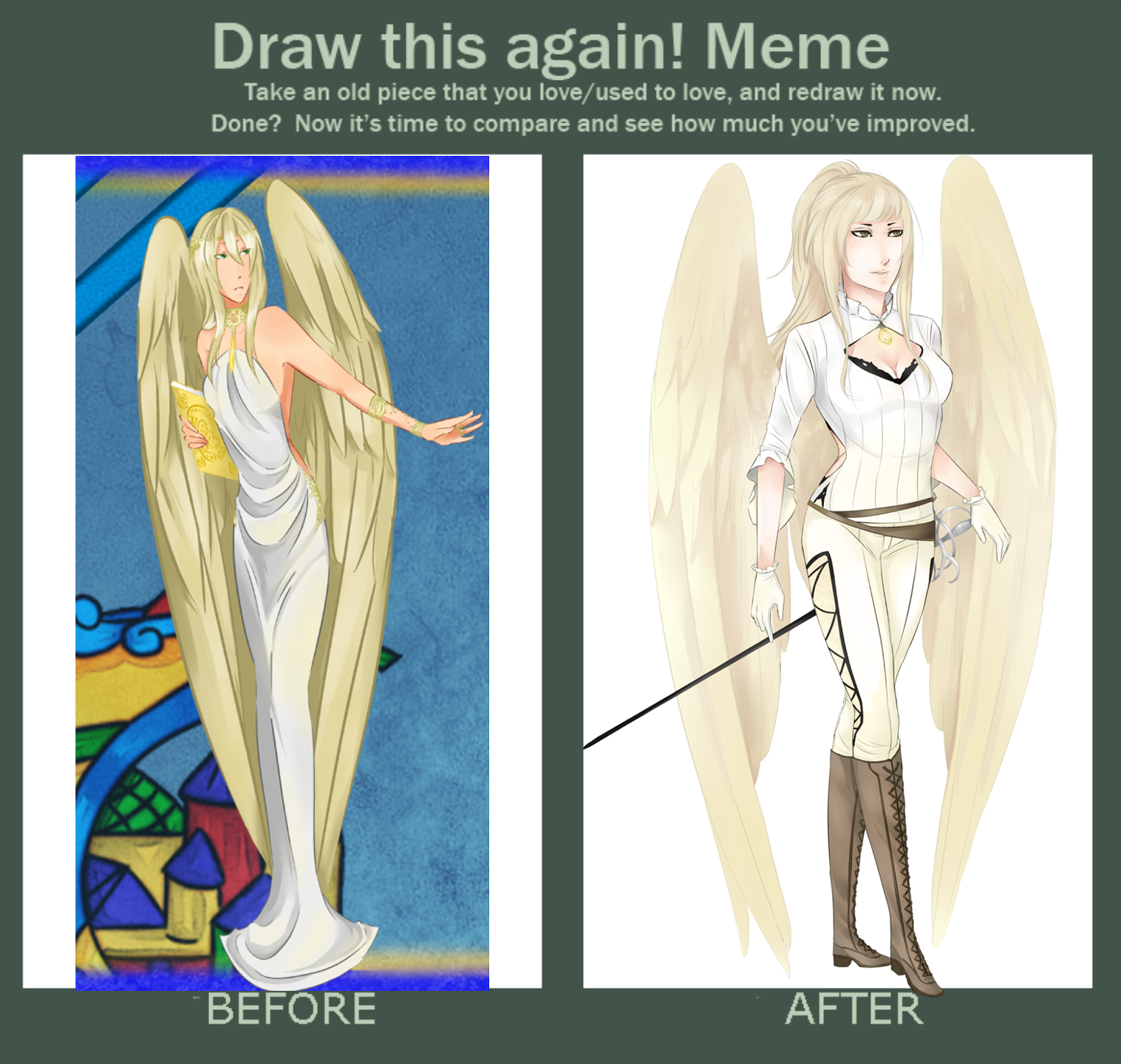 Draw this again meme: Livia