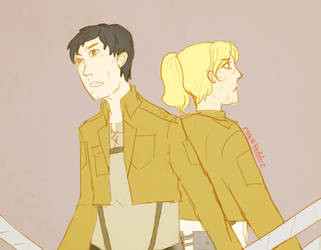 Shingeki no Kyojin x Percy Jackson