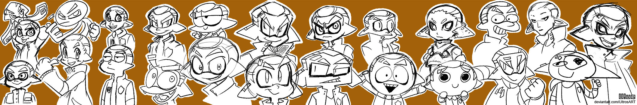 Eging Jr. Doodles in Random Styles