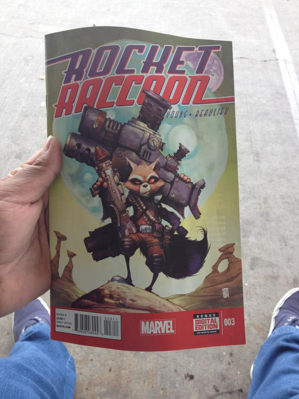 Rocket Raccoon Comic Book! by Alexthewolf123 on DeviantArt