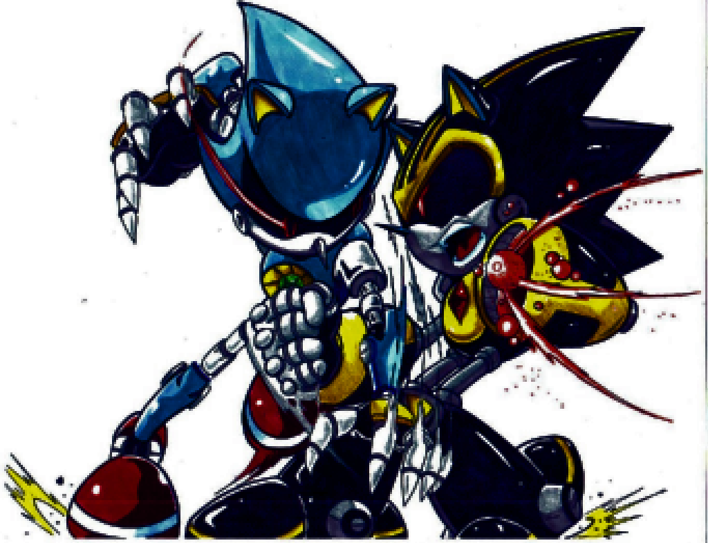 Metal Sonic 3.0 by PaleRiderz on DeviantArt