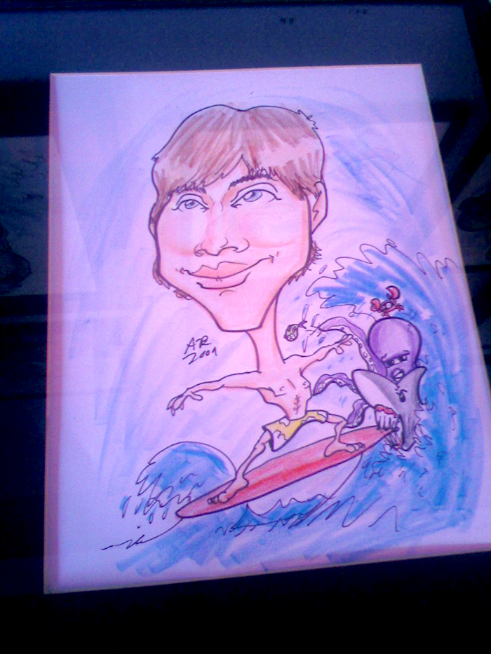 Caricatures: Extreme Surfing