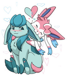 Request: Sylveon X Glaceon