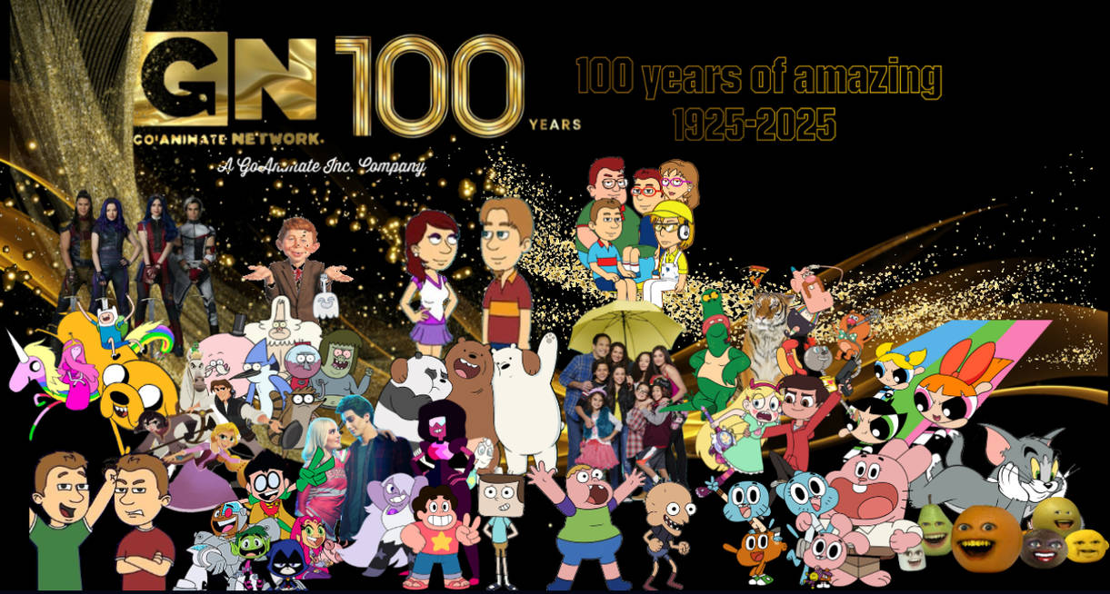 Goanimate Network Happy 100th Anniversary to GoAnimate Network. by mrsus404 on DeviantArt