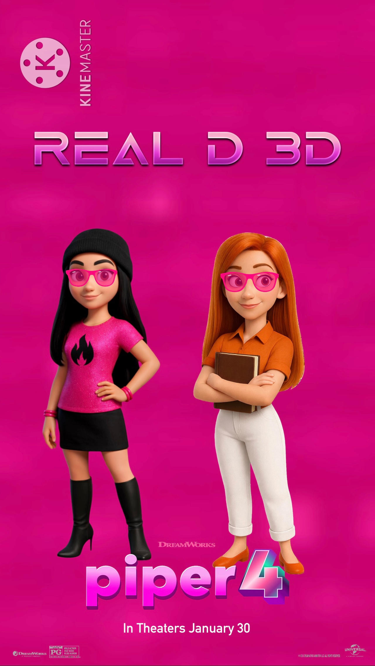 Piper 4 (2026) Real D 3D poster