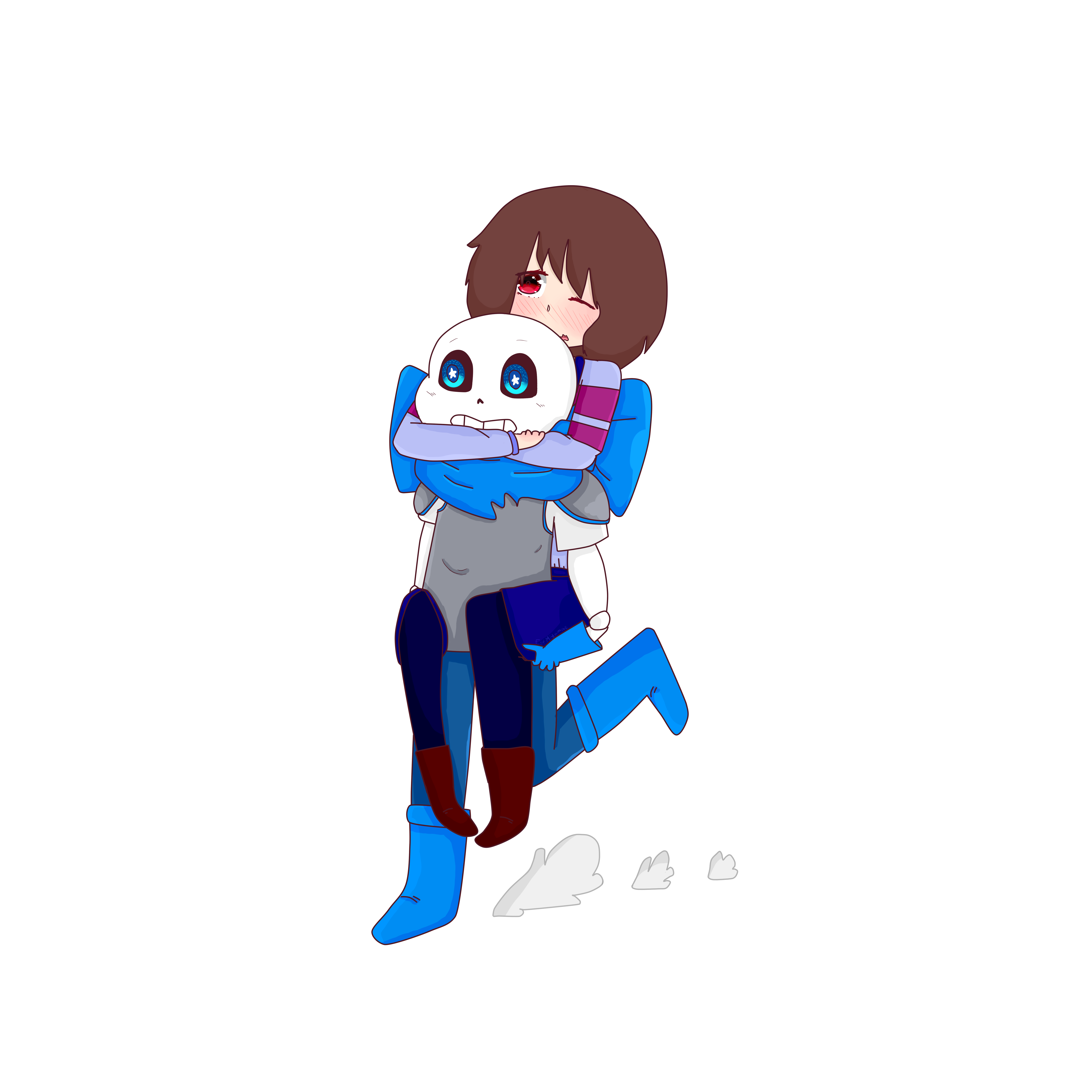 Sans x Frisk |Underswap|