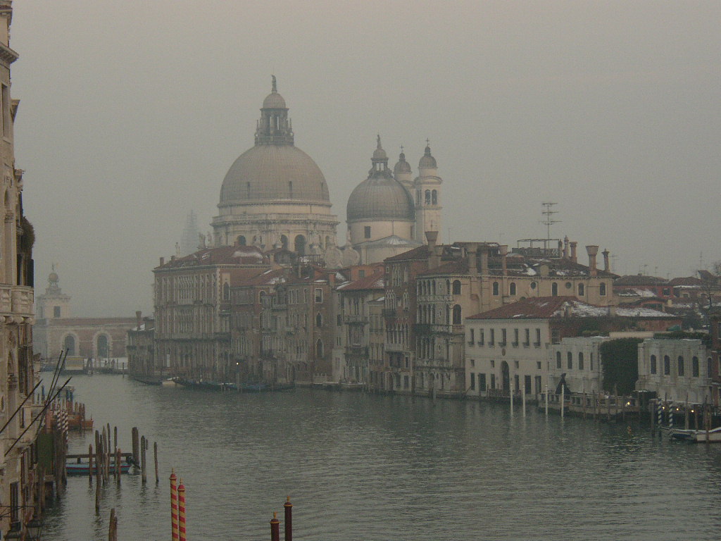 Snow in Venice