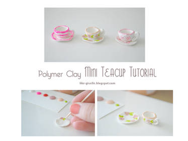 Polymer Clay Teacup Tutorial