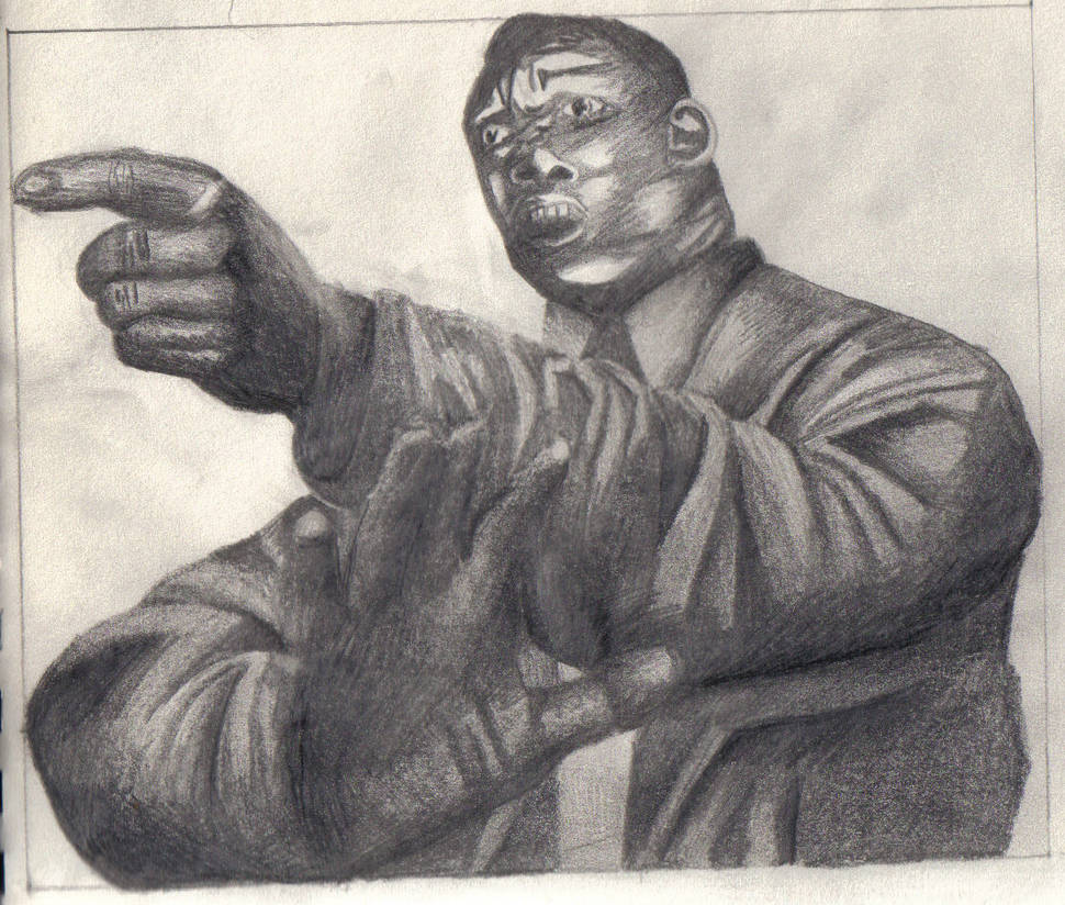 Man Point Drawing man pointing by ikkledevil2004 on DeviantArt