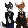 .:Colt and Foxstor:. (Commission)