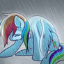 Pony - Broken-Wing Rainbow Dash