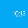 Simple Clock Rainmeter Digital Clock and Date Skin