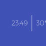 Minimo Rainmeter Clock and Date Skin