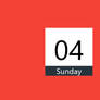 SimpCal Rainmeter Calendar Skin