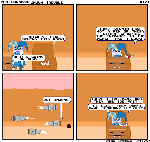 Pun Dungeon: Injun Trouble by Tanukitsune1 on DeviantArt