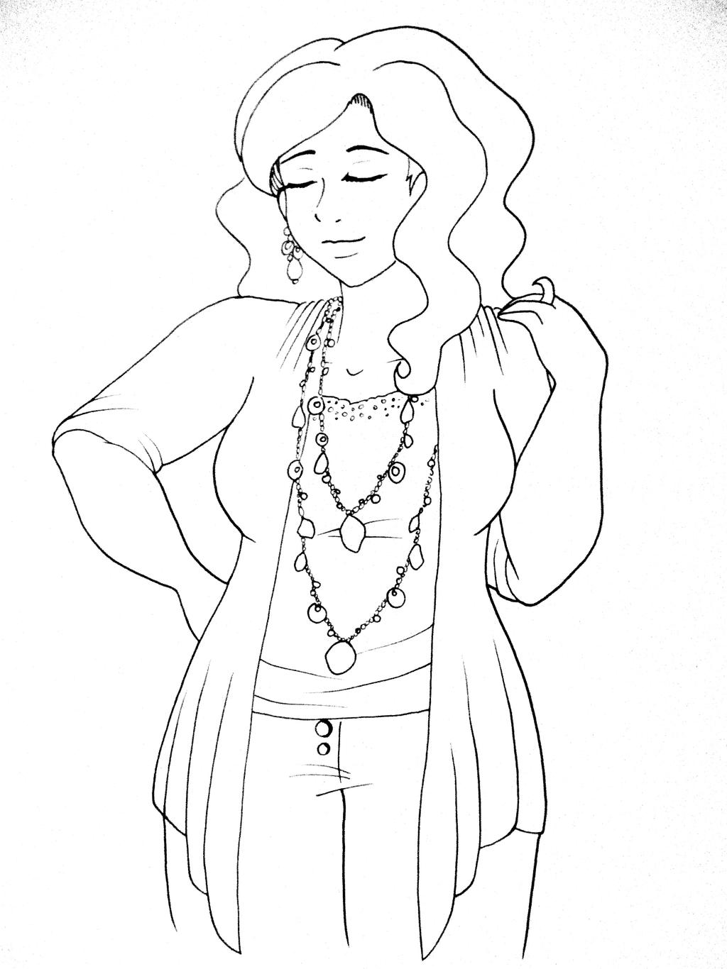 Plus Size Fashion Illustration by Melmo1123 on DeviantArt