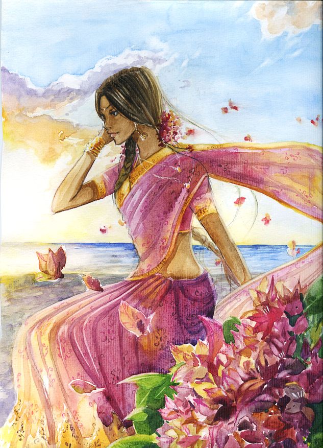 Indian Girl by Vassantha on DeviantArt