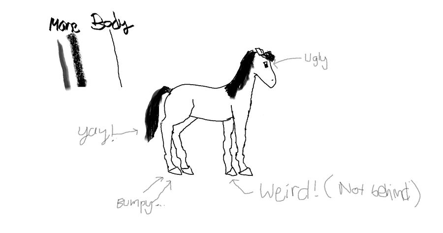 CWO2-My Horse OC's Lineart by Turtrox on DeviantArt