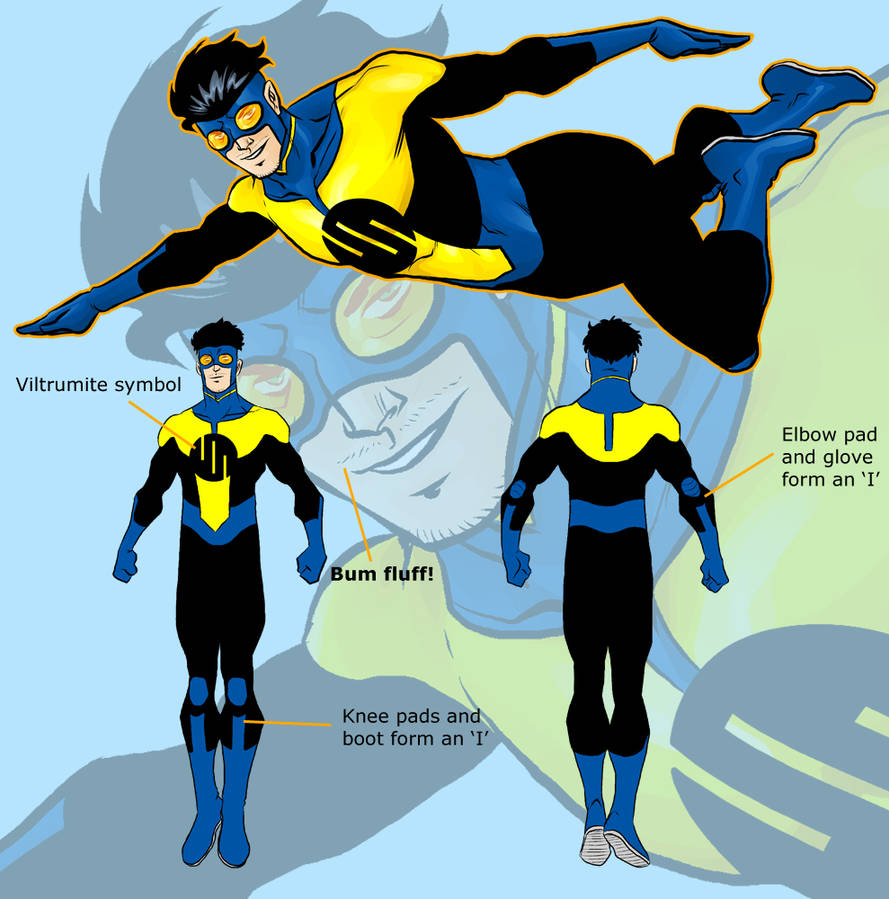 Invincible redesign 2 by BloodySamoan on DeviantArt
