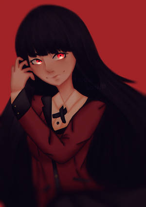 jabami yumeko. by h4ise jabami yumeko. by h4ise