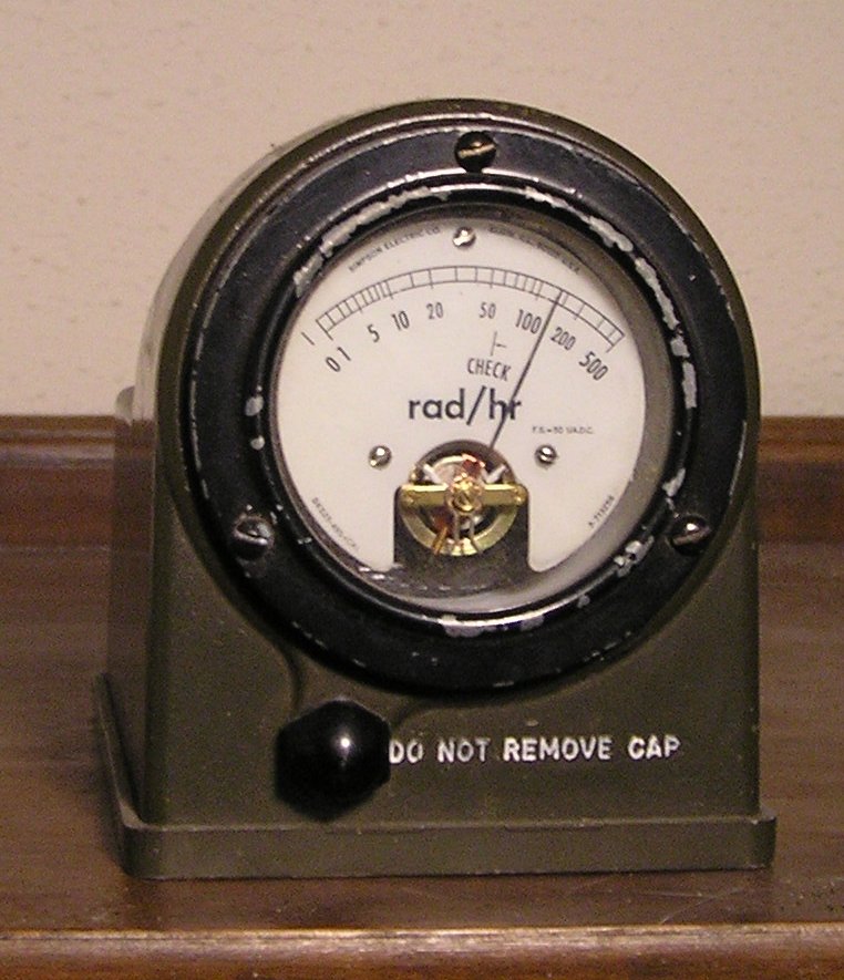 Stock: Radiation meter