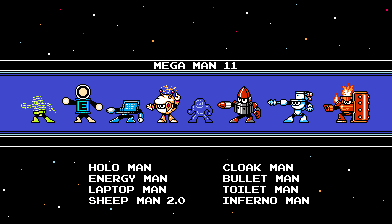 Mega Man 11 Robot Masters