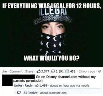 If everything was legal for 12 hours...