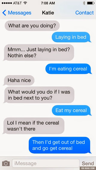 I'd just eat the cereal