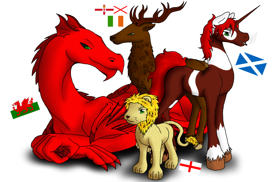 Spain's Challenge 2 - UK as national animals by Hetalia-Ask-England on  DeviantArt