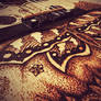 Close Up Butterfly Pyrography