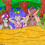Pokemon girls in quicksand (Request)