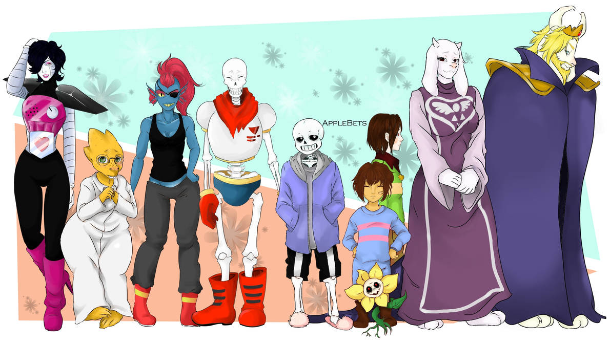 Undertale Characters by MelonyP on DeviantArt