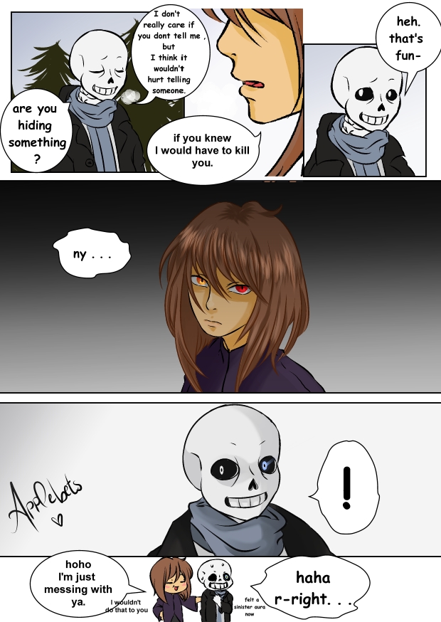 I am saying the truth , though (UT comic)