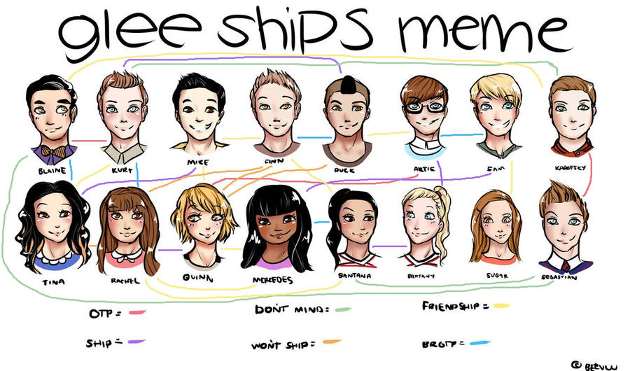 Glee Ship Meme