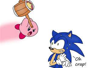 KIRBY VS SONIC by sof21 on DeviantArt kirby in sonic 2