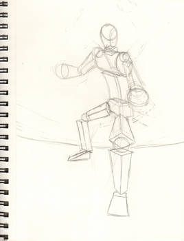 Sketch Pose Perspective Practice