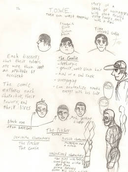 Character Concepts - The Pitcher and The Goalie