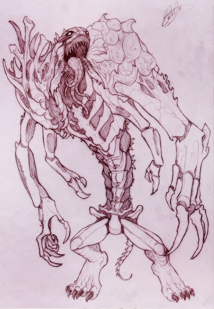 Zared Mutation Concept Sketch