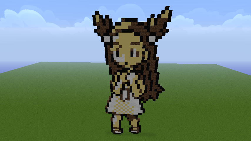 Pokemon G S C Jasmine Minecraft Sprite By Halofreak001 On Deviantart