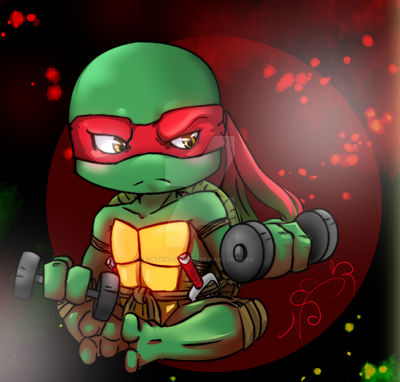 chibi Raphael by Nekoi-Echizen on DeviantArt